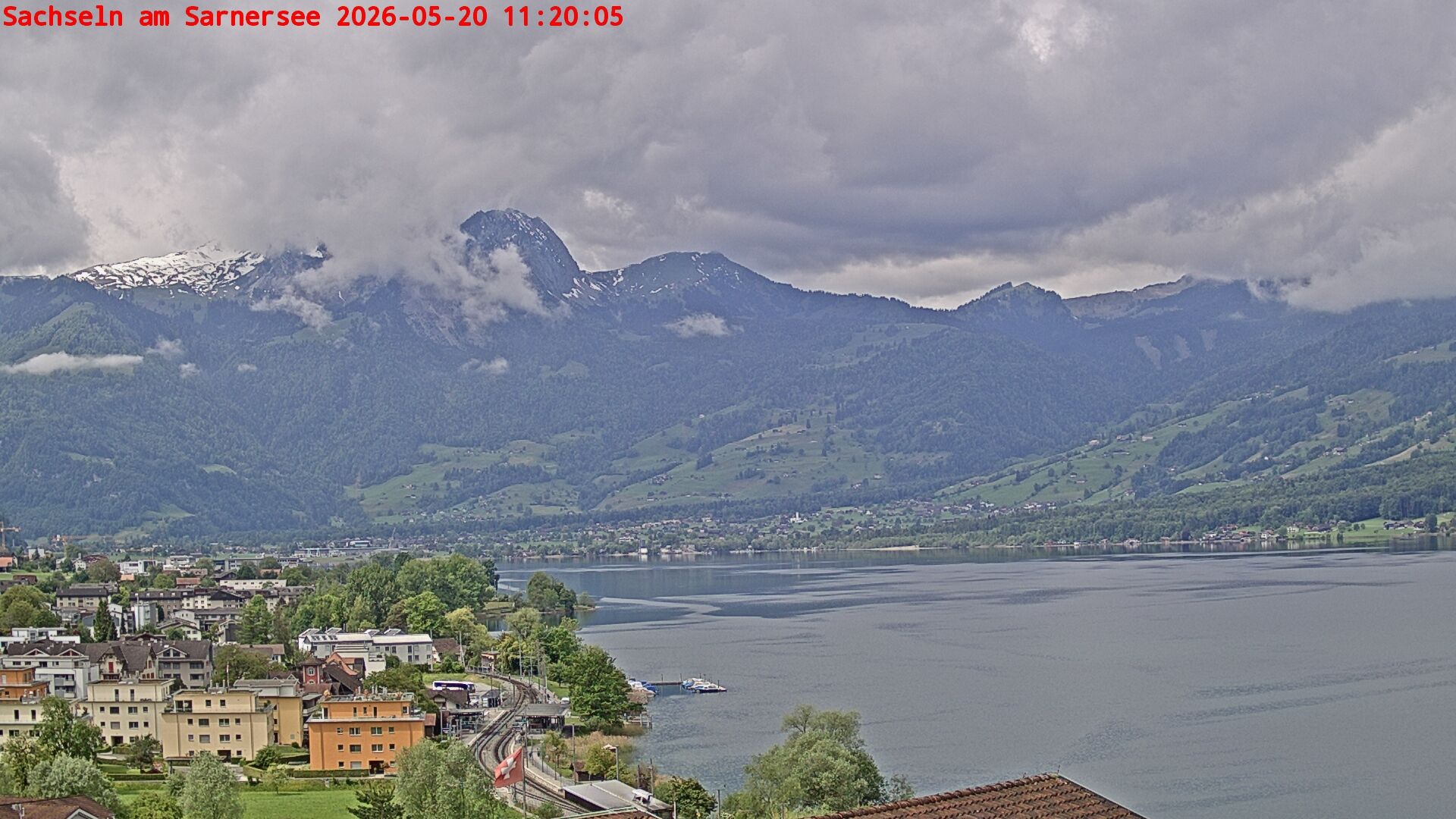 Sachseln › Südwesten: Banc au bord du Lac de Sarnen - Höch Gumme