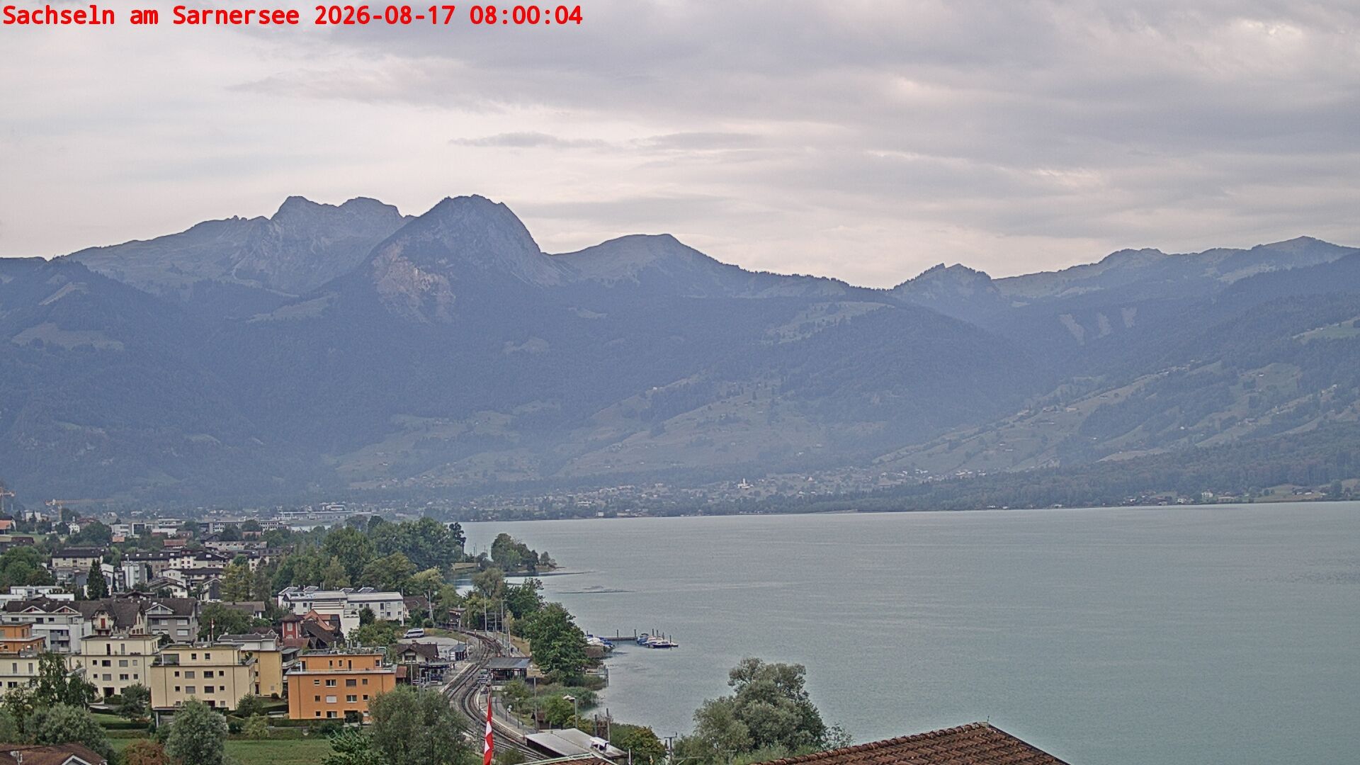 Sachseln › Südwesten: Banc au bord du Lac de Sarnen - Höch Gumme