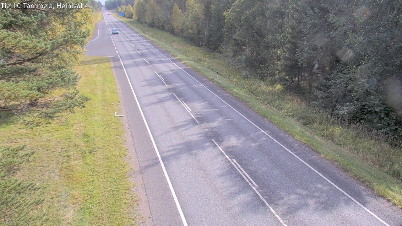 Traffic Cam Tammela: Tie - Heinivaho - Hämeenlinnaan