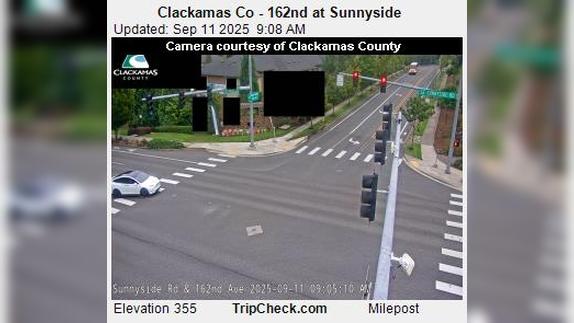 Traffic Cam Sunnyside: Clackamas Co - 162nd at