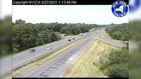 Last daylight view from Ohioville › North: I 87 at Interchange 18 (New Paltz)