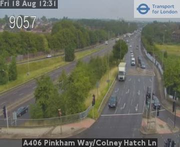 Traffic Cam London Borough of Haringey: A406 Pinkham Way/Colney Hatch Ln