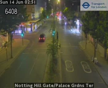 London: Notting Hill Gate/Palace Grdns Ter