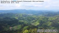Oppenau: Buchkopfturm - Maisach - Schwarzwald - Blick nach Westen - El día