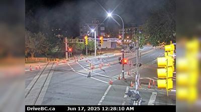 Langford › East: Hwy 14 (Veteran's Memorial Parkway) at Goldstream Ave in - looking east