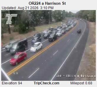 Traffic Cam Milwaukie: ORE 224 a Harrison St