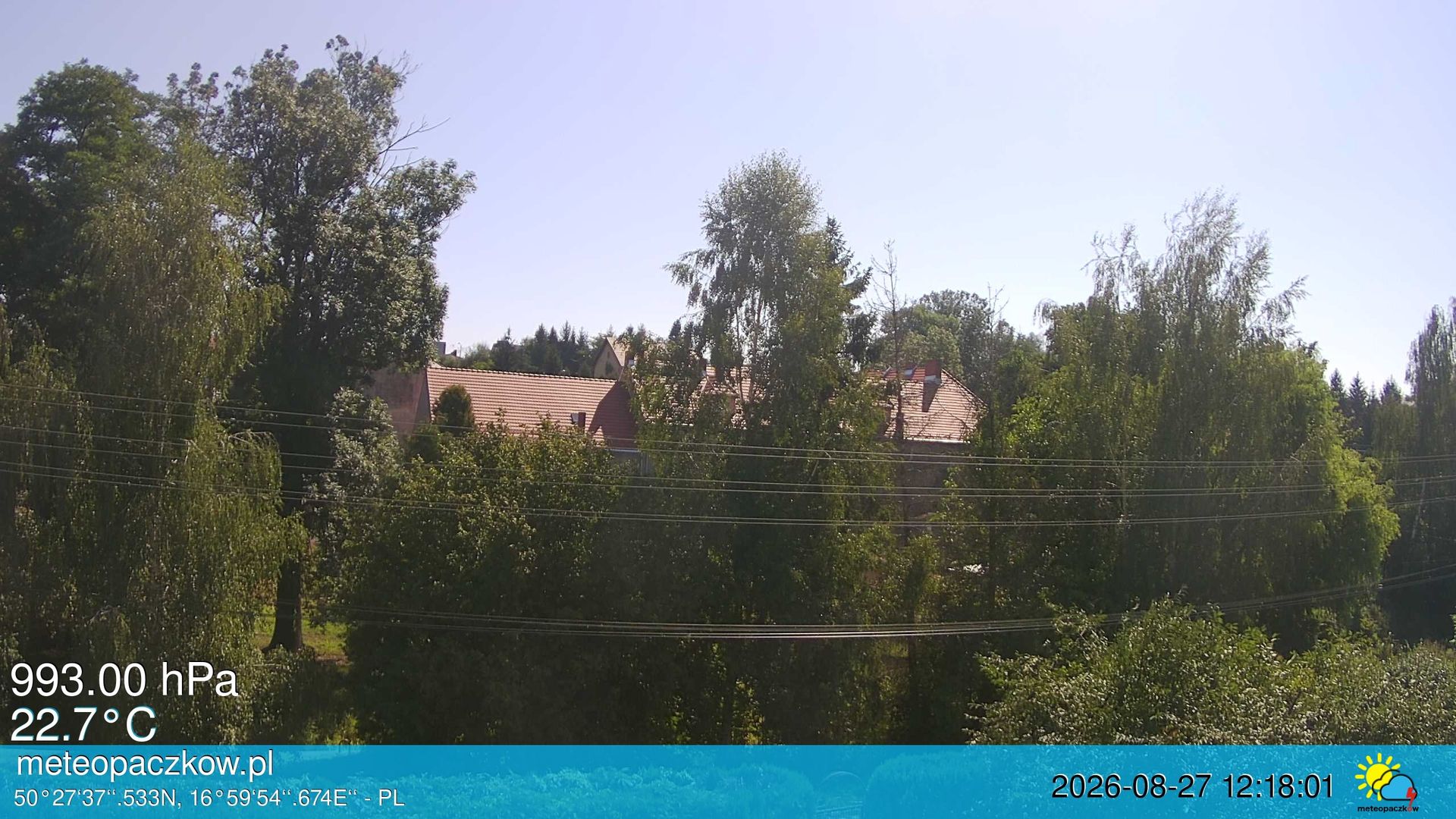 Traffic Cam Paczkow › North-East: Paczków