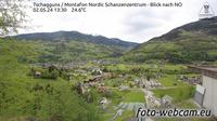 Vista actual o última Tschagguns: Montafon Nordic Schanzenzentrum Blick nach NO