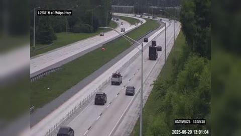 Traffic Cam Jacksonville: I-295 E N of US-1 - Philips Hwy
