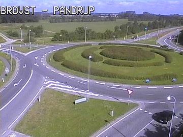 Traffic Cam Aabybro: Rute 11/55