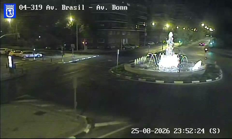 Traffic Cam Guindalera: AV BRASILIA - AV BONN