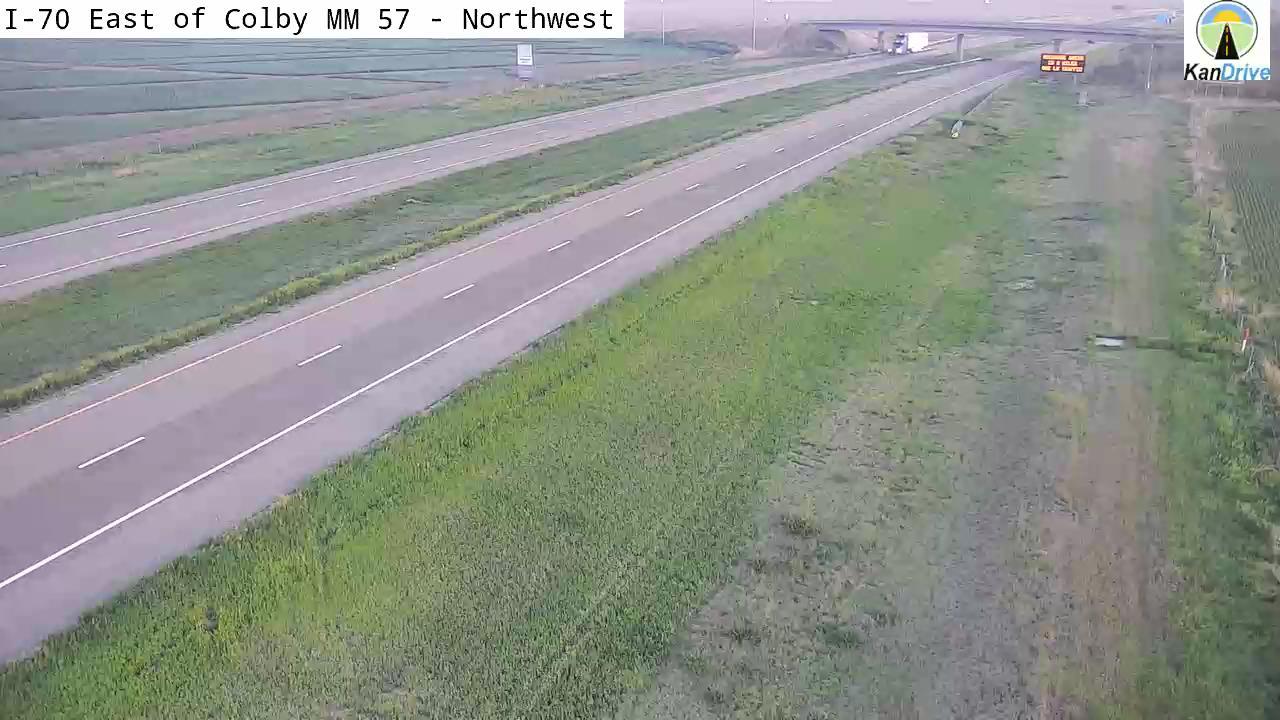 Traffic Cam Colby: I-70 east of - MM