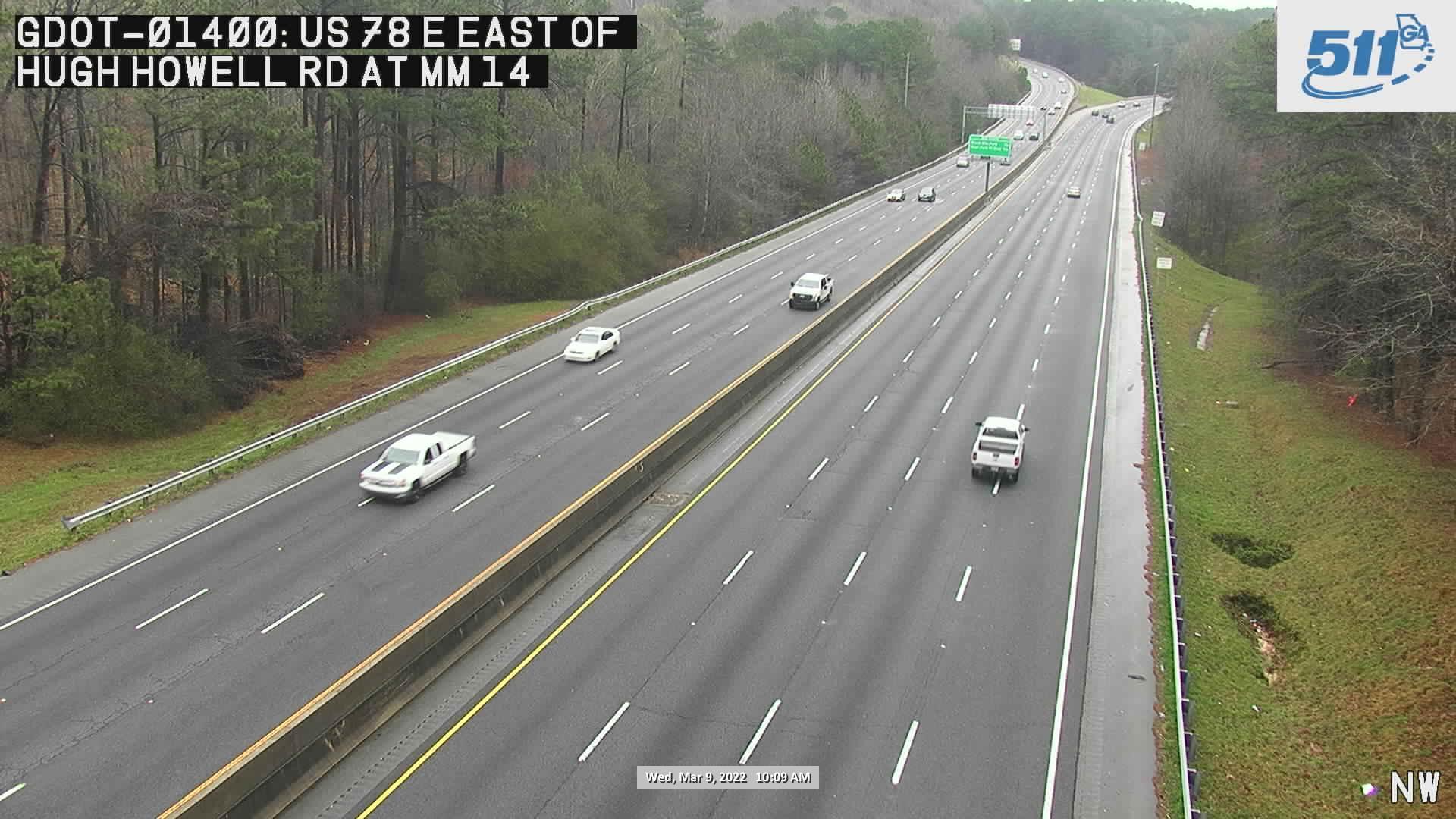 Traffic Cam Mountain Park: GDOT-CAM-