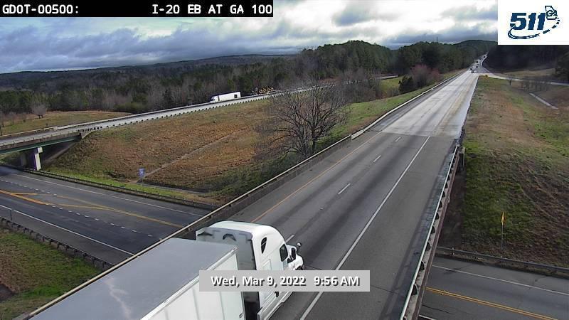 Traffic Cam I-20 @ GA-100