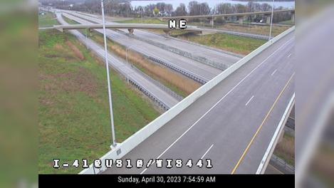 Traffic Cam Ashwaubenon: I-41 at US 10/WIS 441
