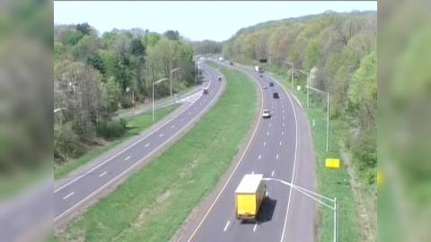 Traffic Cam Meriden: CAM 191 I-691 WB - W/O Exit 3 Chamberlain Hwy