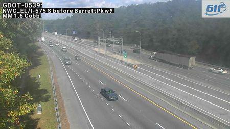 Traffic Cam Kennesaw: GDOT-CAM-539--1