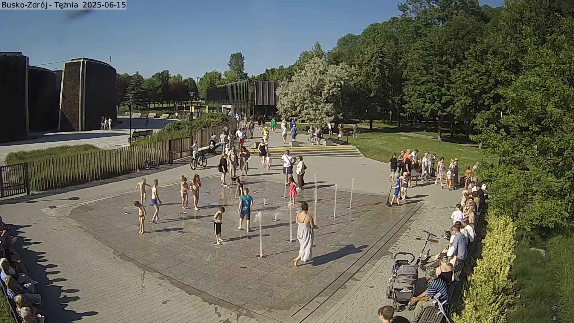 Busko Zdroj park Webcam