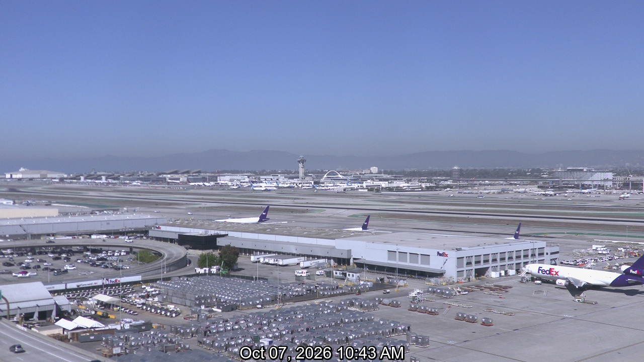 Los Angeles International Airport webcam
