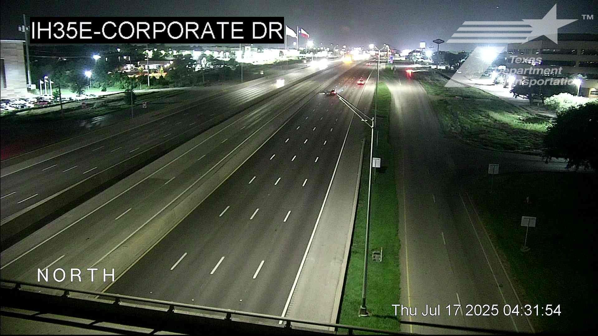 Traffic Cam Lewisville › North: I-35E @ Corporate Dr