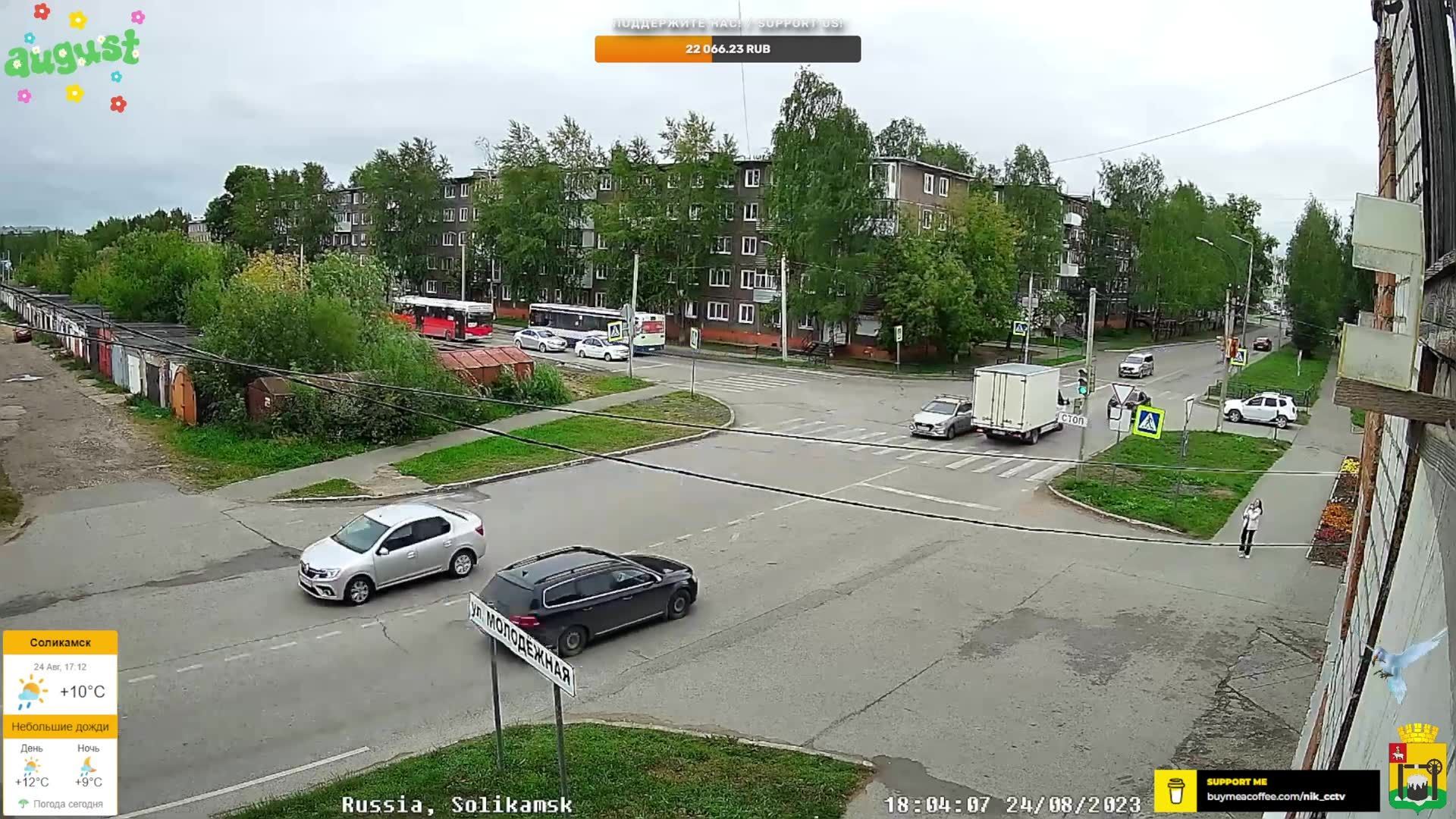Traffic Cam Solikamsk › South-West