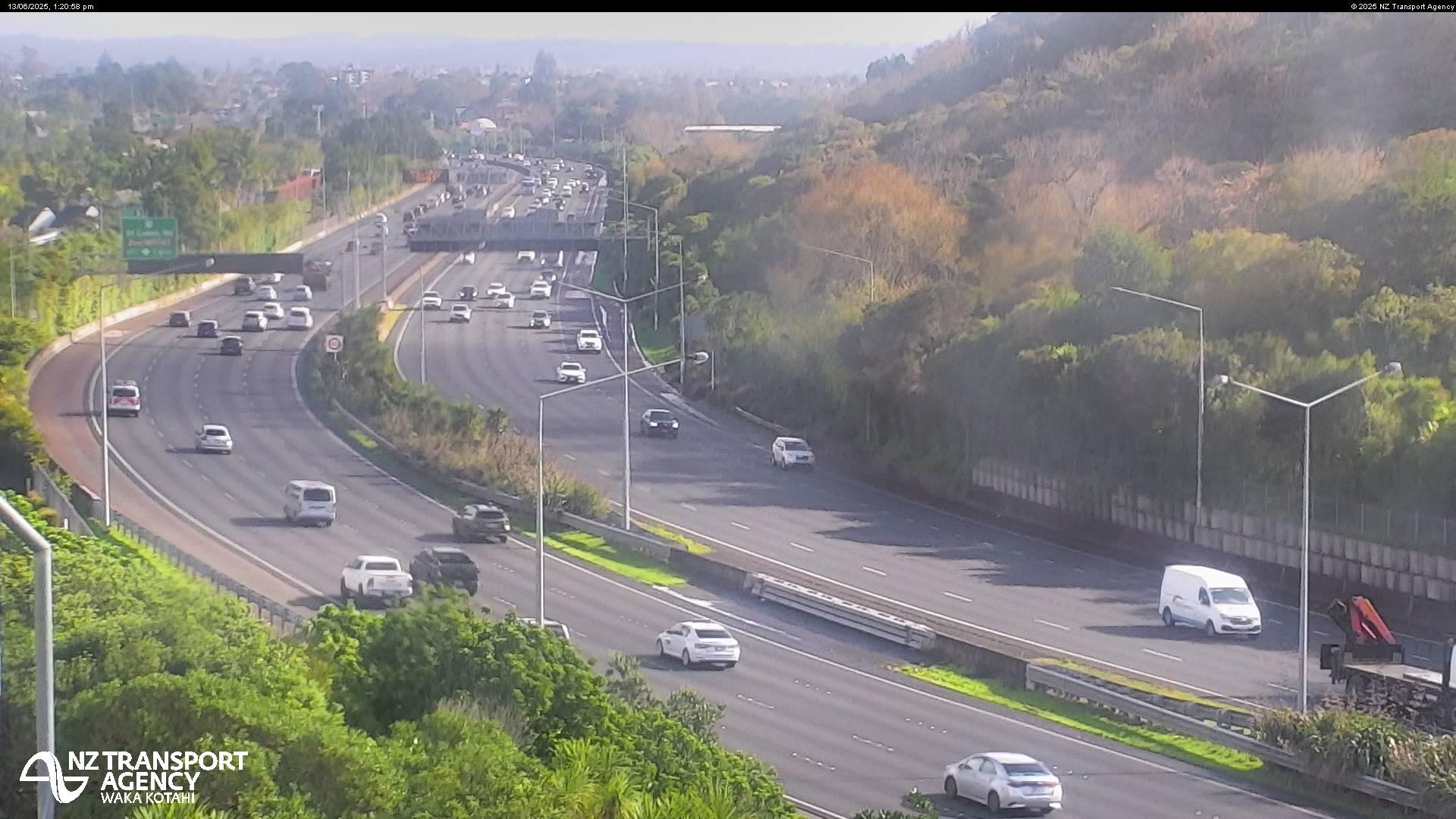 Auckland Traffic Watch: NW1 Bond Street Webcam