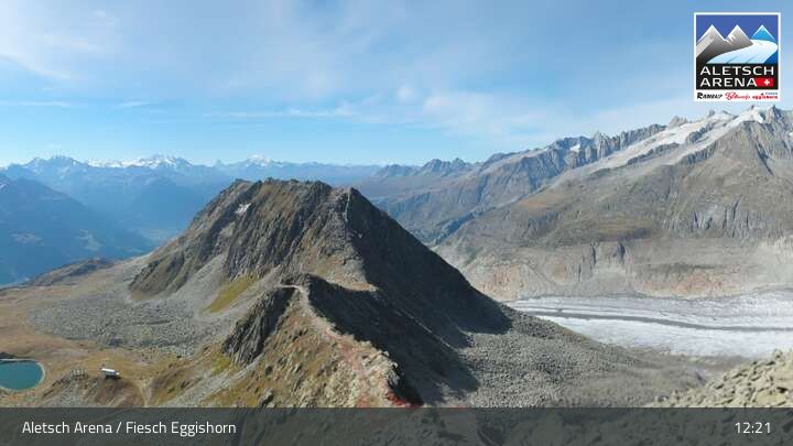 Fiesch › Norden: Grand Tour of Switzerland - Photo Spot Aletsch Arena - Viewpoint Eggishorn - Eggishorn