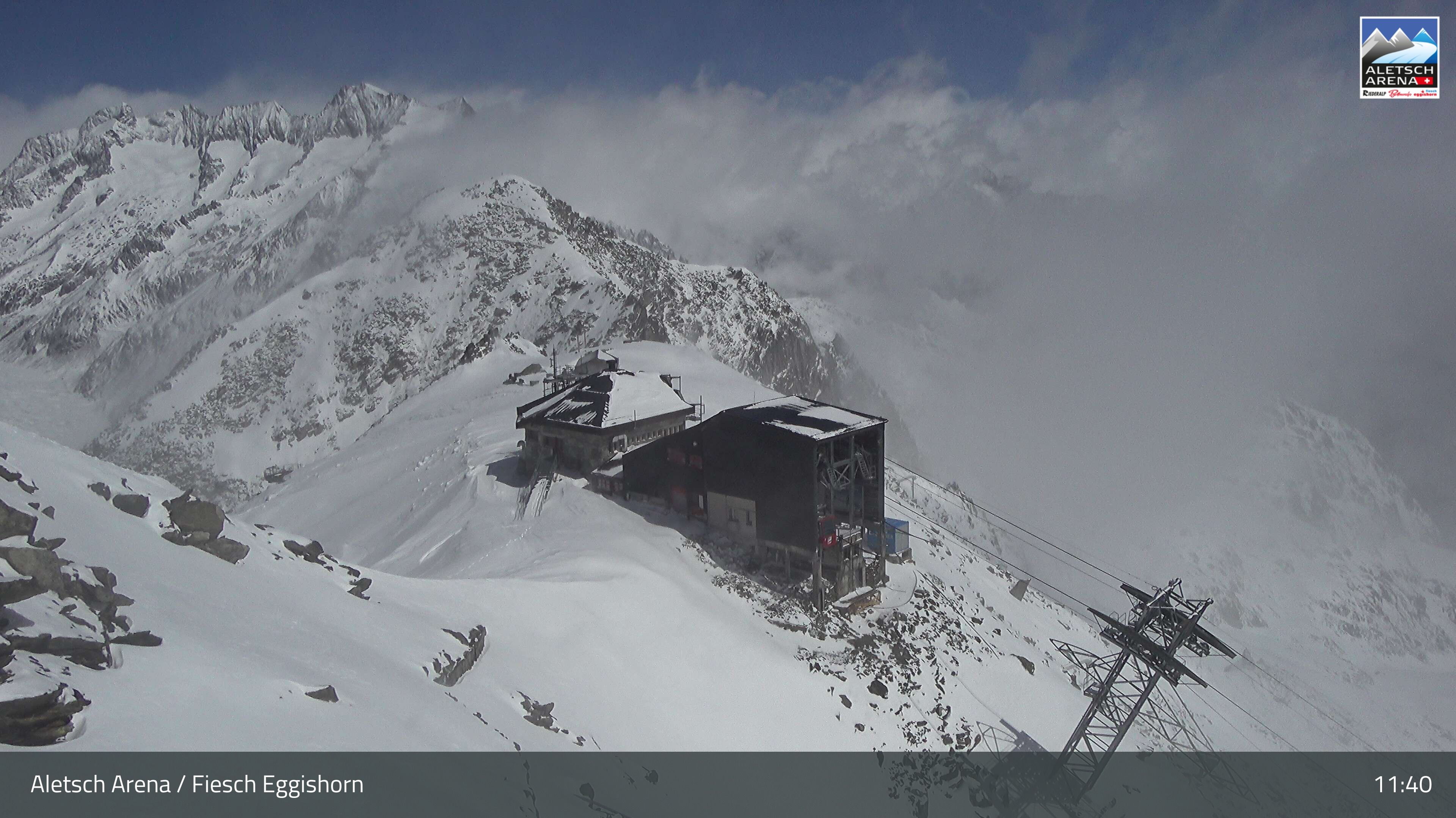 Fiesch: Aletsch Arena - Bergstation Eggishorn
