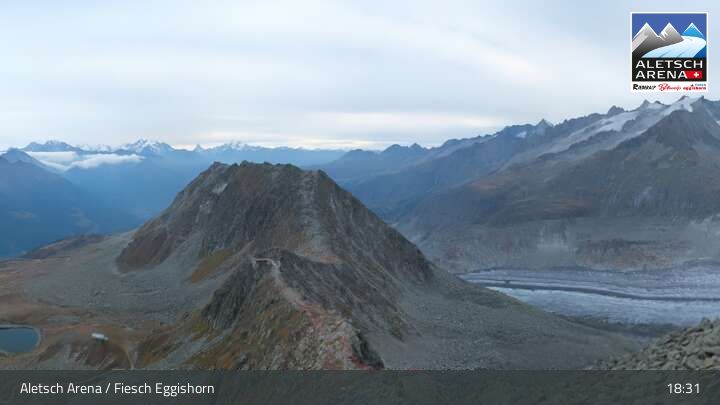 Fiesch › Norden: Grand Tour of Switzerland - Photo Spot Aletsch Arena - Viewpoint Eggishorn - Eggishorn