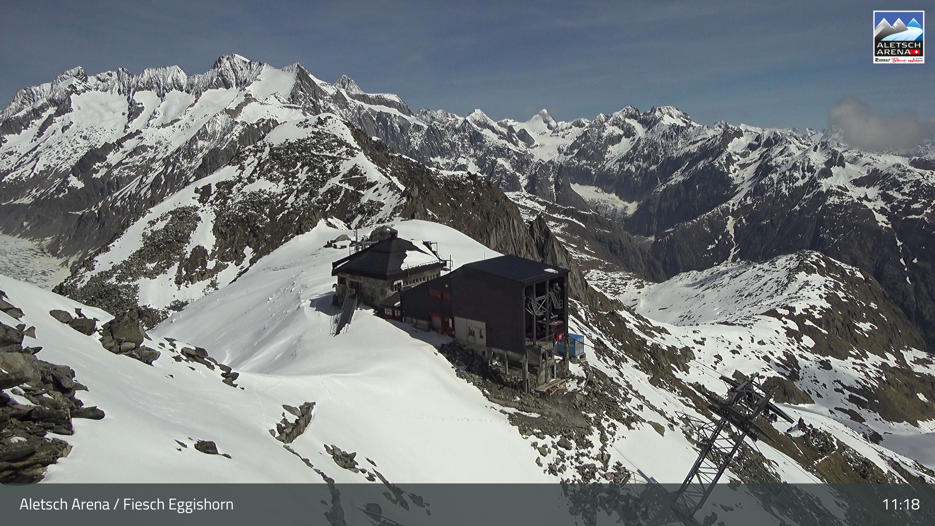 Fiesch: Aletsch Arena - Bergstation Eggishorn