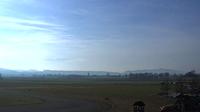 Last daylight view from Grenchen: Airport − Richtung West Ost