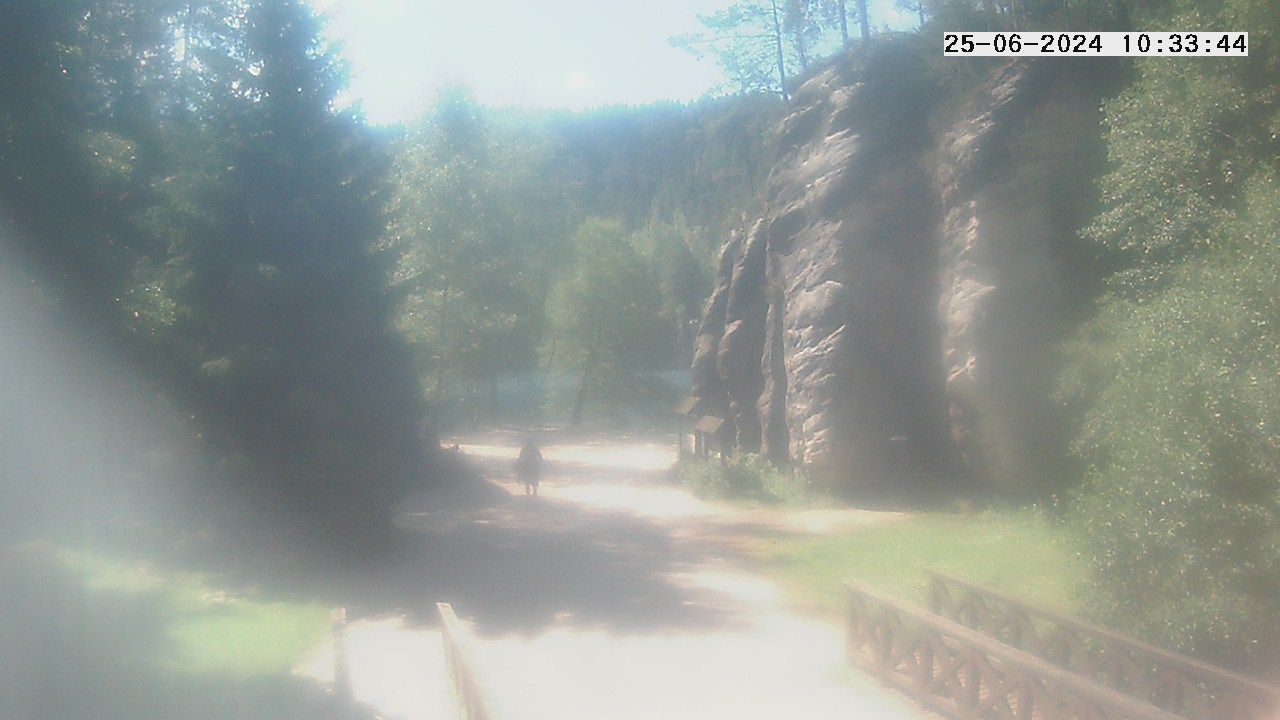 Traffic Cam Adrspach: Adršpašské skály - vstup