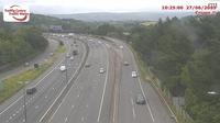 Caerleon: Newport - M4 eastbound between junctions 25A and 25 (Usk Bridge and) - Actuelle