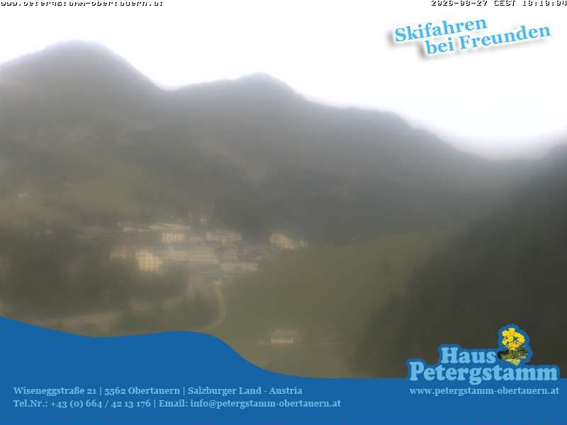 Traffic Cam Obertauern › North-East: Zehnerkarbahn - Skilift Kirchbühellift - Obertauern Passhöhe