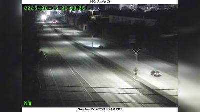 Spokane Traffic: Arthur St View