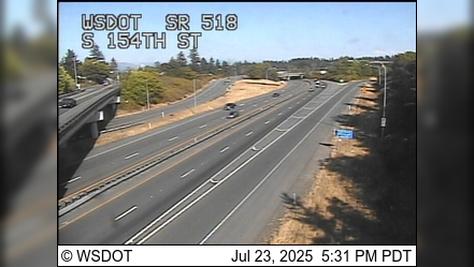 Traffic Cam Burien: SR 518 at MP 1.6: S 154th St