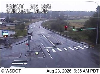 Traffic Cam Oak Harbor › North: SR 532 at MP 0: Sunrise Blvd