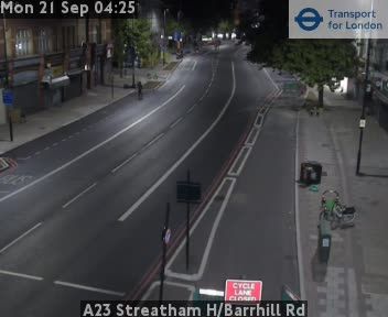 Traffic Cam London: A23 Streatham H/Barrhill Rd