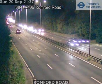 Traffic Cam Heathfield and Waldron: ROMFORD ROAD