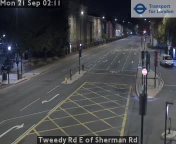 Traffic Cam Croydon: Tweedy Rd E of Sherman Rd