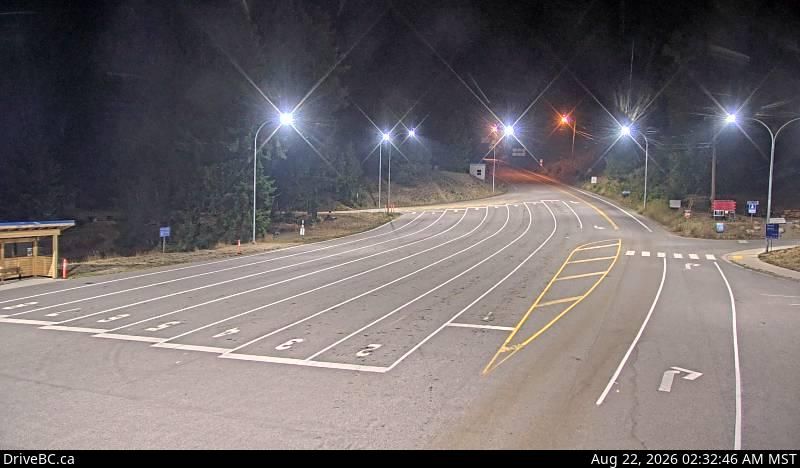 Traffic Cam Crawford Bay › North-East: Kootenay Bay Ferry Landing, looking northeast on Hwy 3A