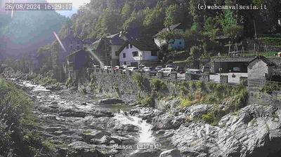 immagine della webcam nei dintorni di Alagna Valsesia: webcam Rassa