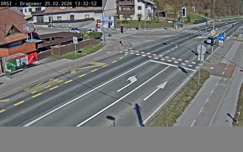 Traffic Cam Dragomer: R2-409, Brezovica - Vrhnika