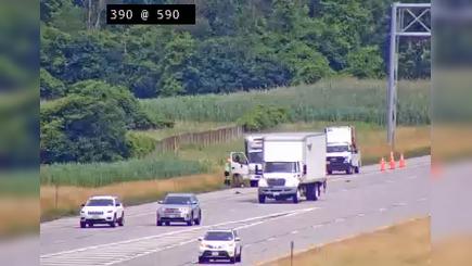 Traffic Cam Rochester › East: I-590 Off Ramp at I-390