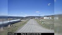Alexis Creek › West: Hwy 20, in - at Stum Lake Rd, looking west - Day time