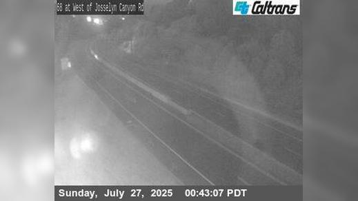 Traffic Cam Del Monte › East: SR-68 : West of Josselyn Canyon Road