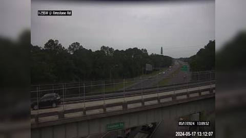 Traffic Cam Jacksonville: I-295 W at Firestone Rd