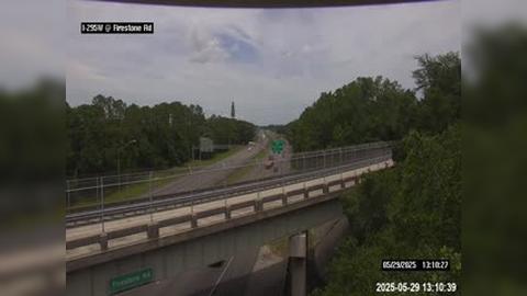 Traffic Cam Jacksonville: I-295 W at Firestone Rd