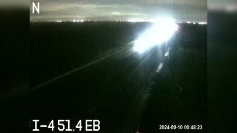 Traffic Cam Haines City: I-4 West of US Hwy