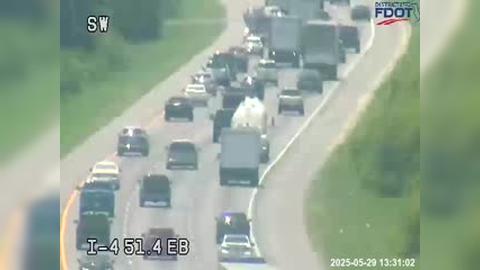 Traffic Cam Haines City: I-4 West of US Hwy